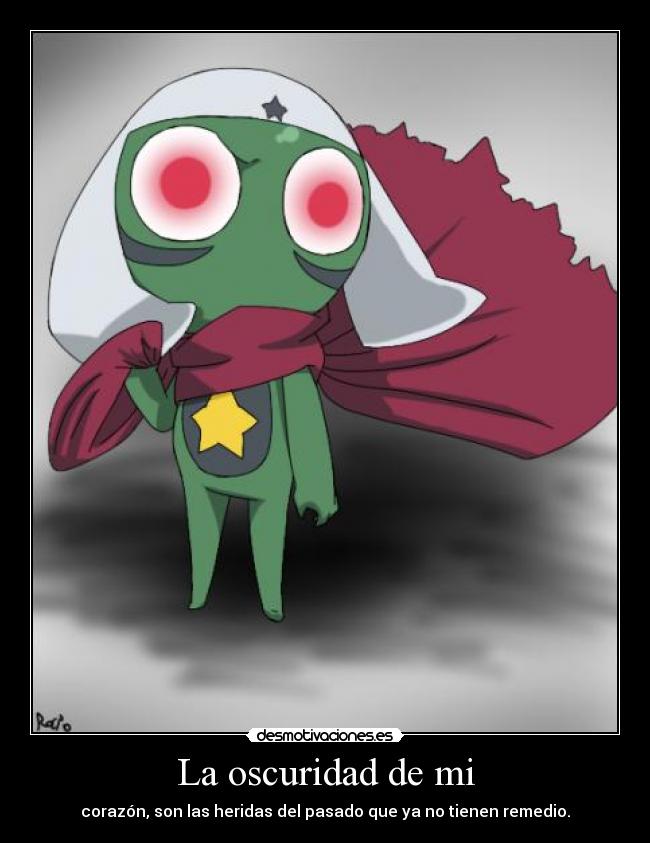 La oscuridad de mi -