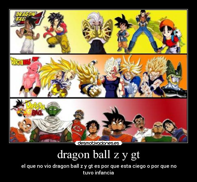 dragon ball z y gt - 