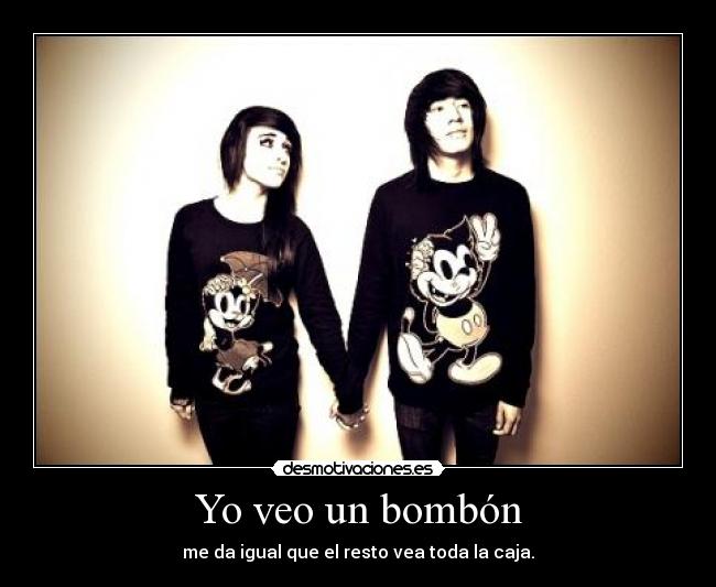 Yo veo un bombón -