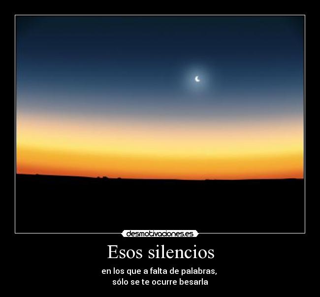 Esos silencios - 