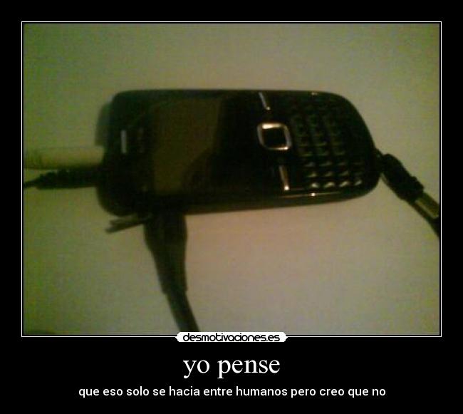 yo pense - 