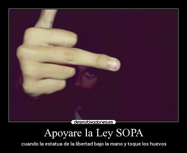 Apoyare la Ley SOPA - 