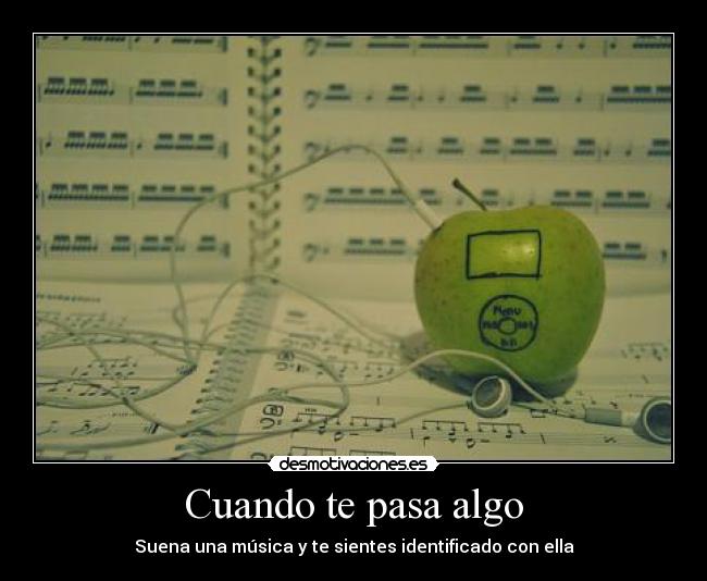 Cuando te pasa algo - 