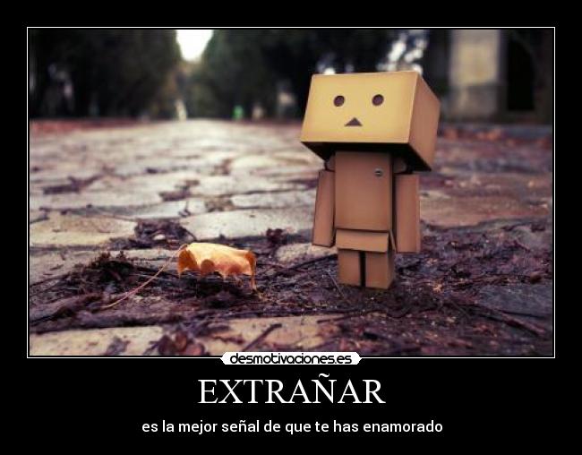 EXTRAÑAR -
