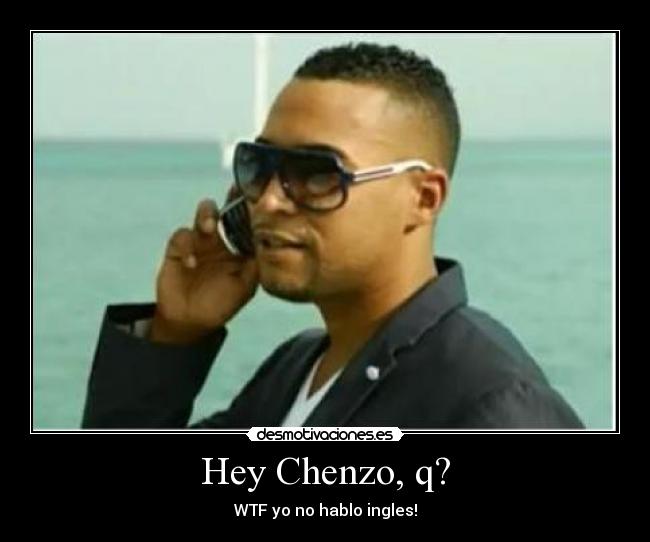 Hey Chenzo, q? - 