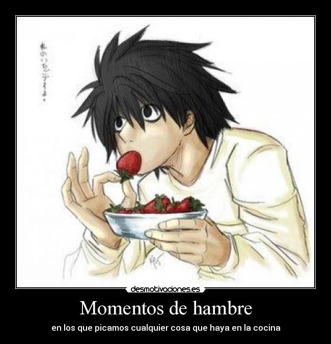 Momentos de hambre -