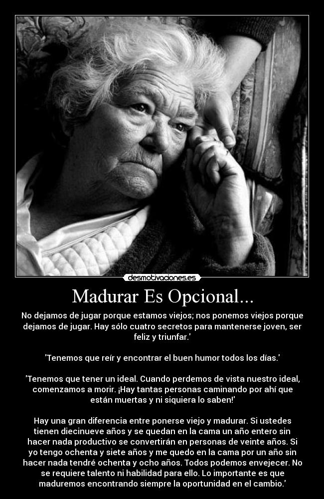 carteles madurar madurar desmotivaciones