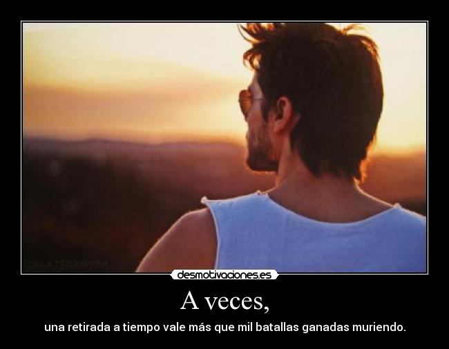 A veces, - 
