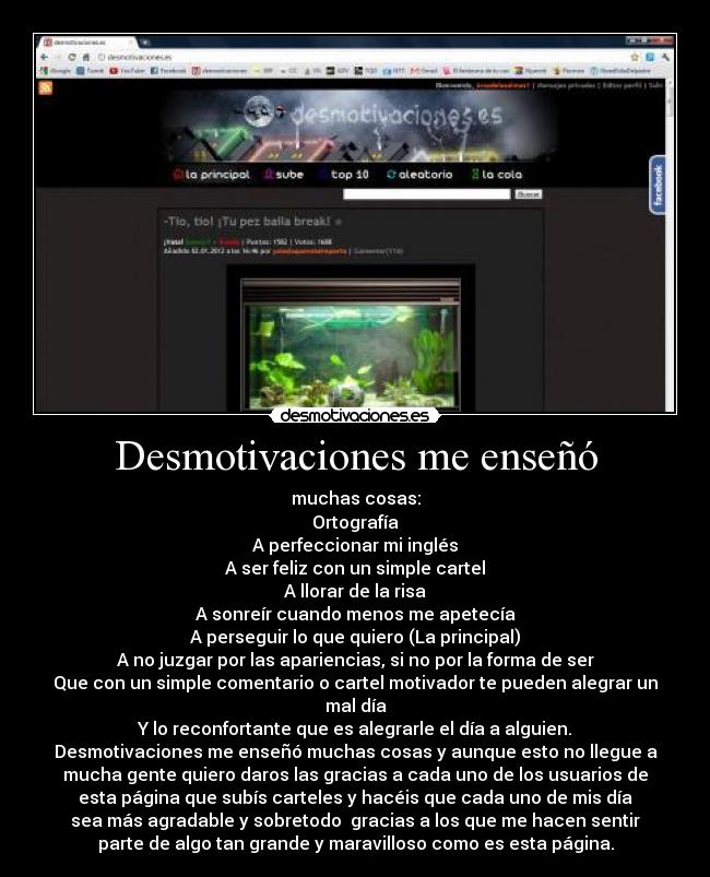 Desmotivaciones me enseñó -