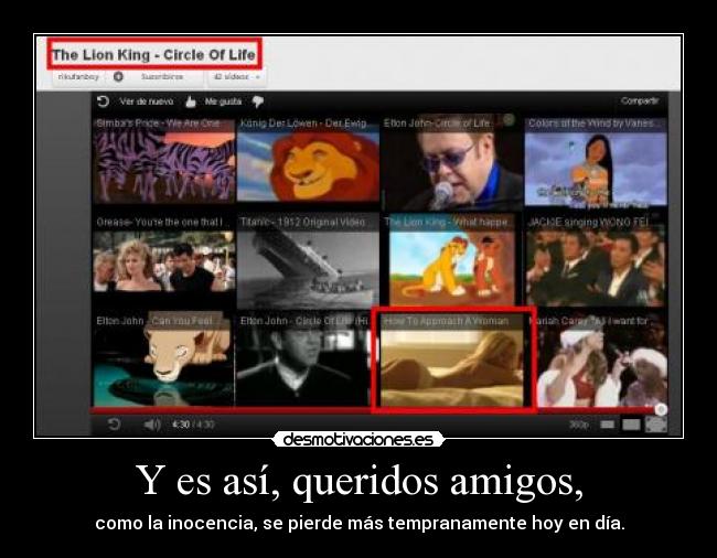 Y es así, queridos amigos, -