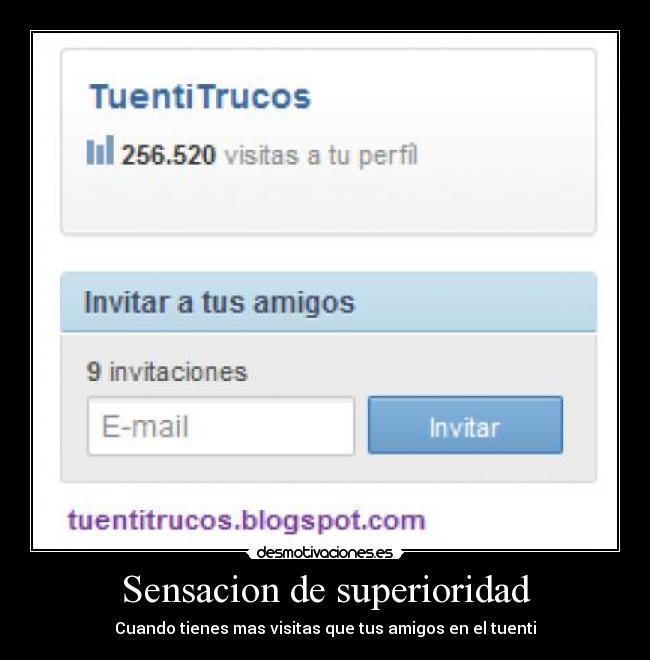 Sensacion de superioridad -