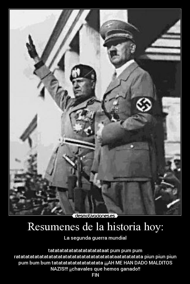 Resumenes de la historia hoy: - 