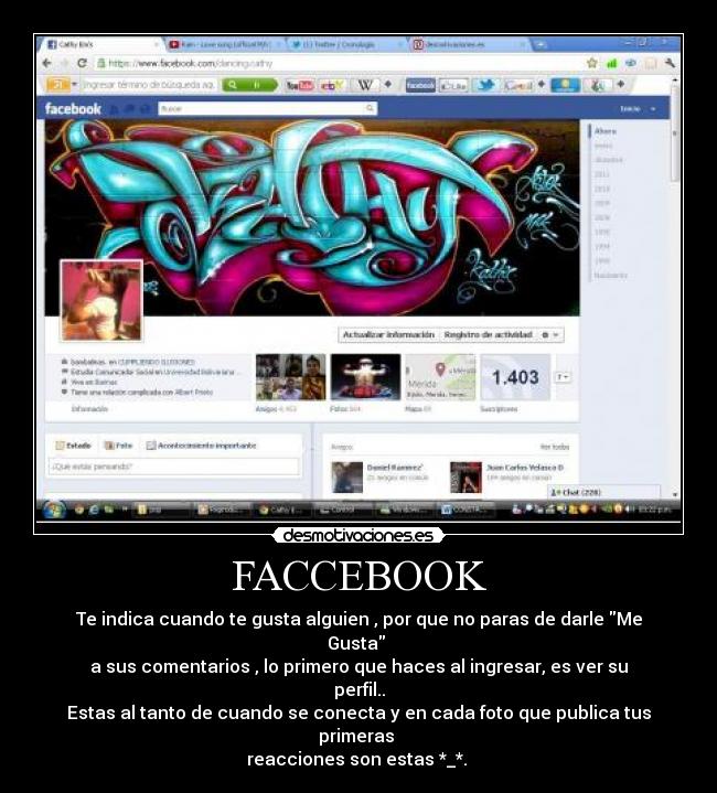 carteles facebook desmotivaciones