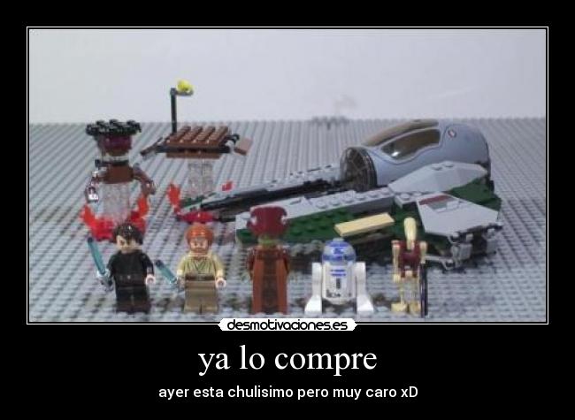 ya lo compre - ayer esta chulisimo pero muy caro xD