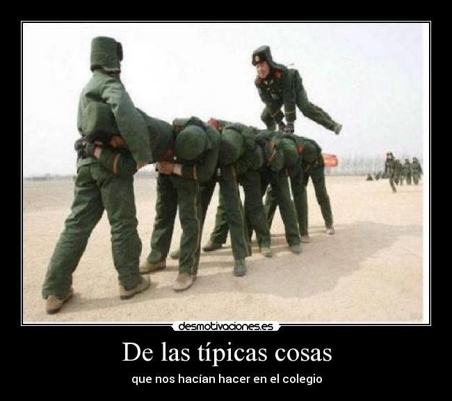 De las típicas cosas -