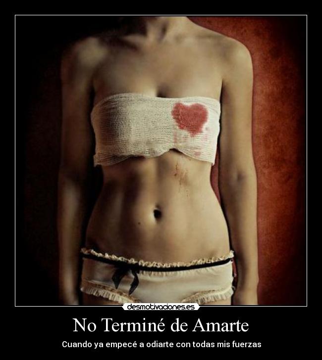 No Terminé de Amarte -