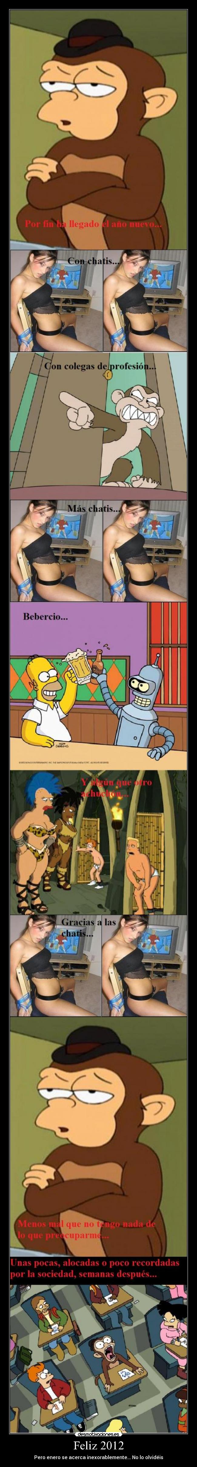 Feliz 2012 - Pero enero se acerca inexorablemente... No lo olvidéis