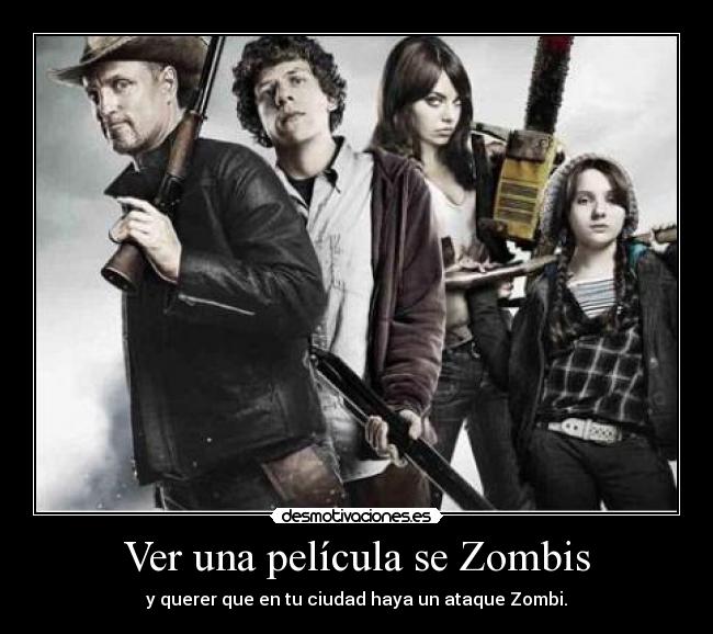 Ver una película se Zombis -