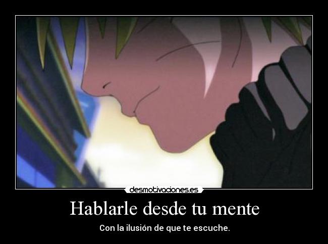 Hablarle desde tu mente -