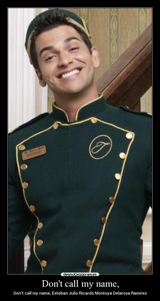 Dont call my name, - 