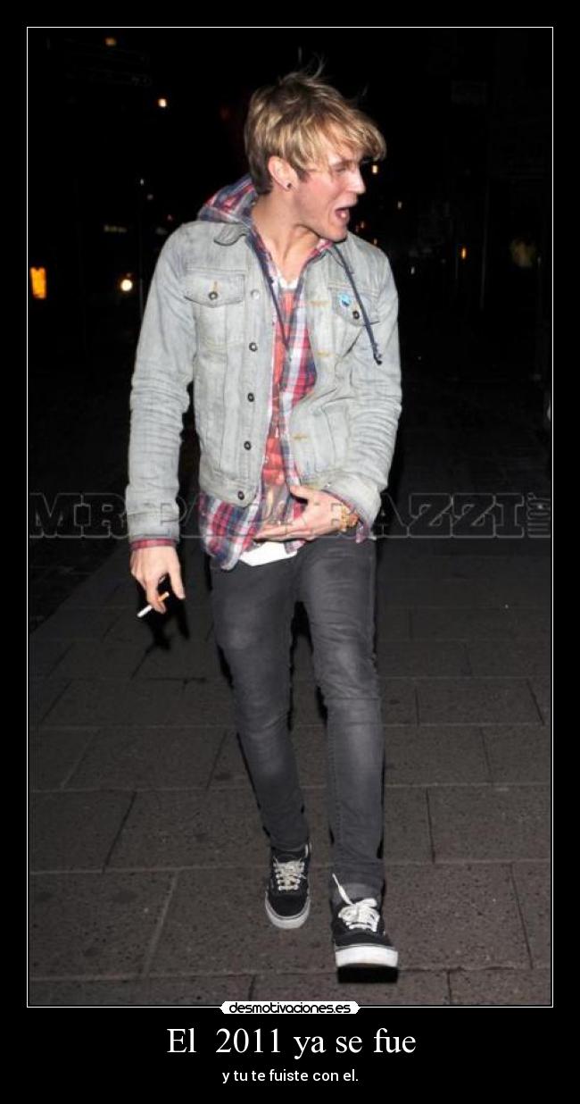 El 2011 ya se fue - y tu te fuiste con el.