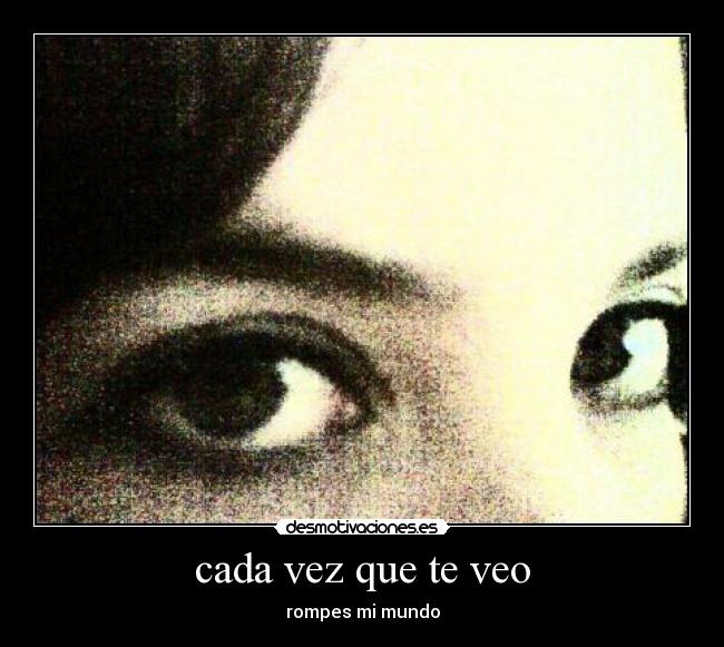 cada vez que te veo - 