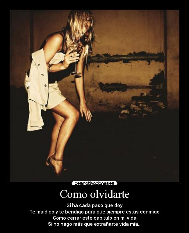 Como olvidarte -