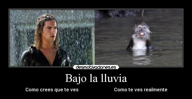 carteles lluvia desmotivaciones