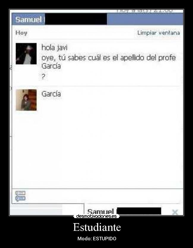 Estudiante - Modo: ESTUPIDO