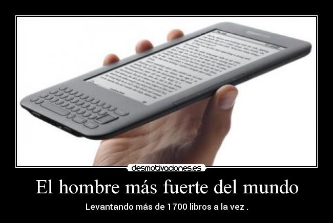 El hombre más fuerte del mundo - Levantando más de 1700 libros a la vez .
