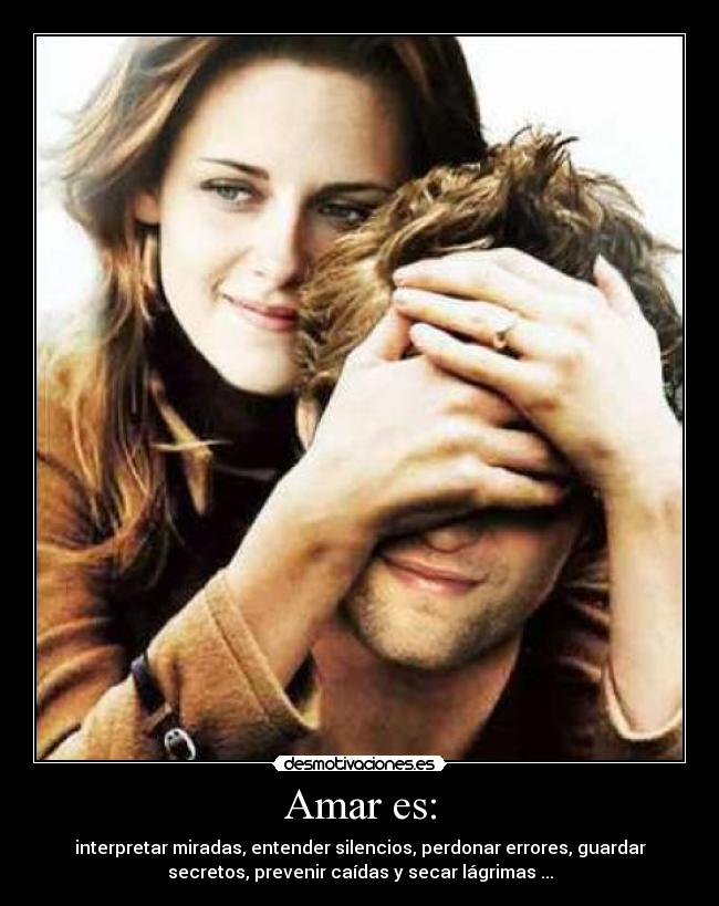 Amar es: - 