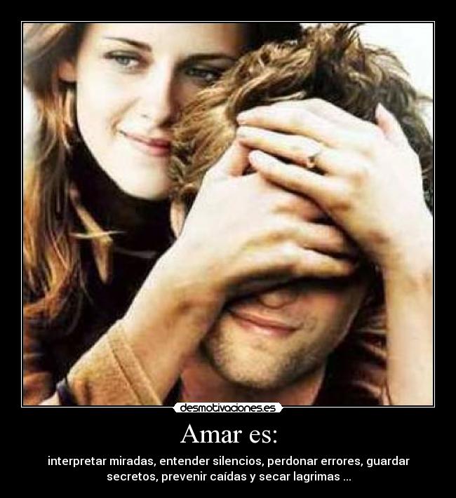 Amar es: - 