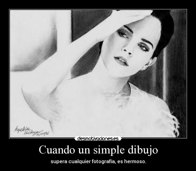 Cuando un simple dibujo -