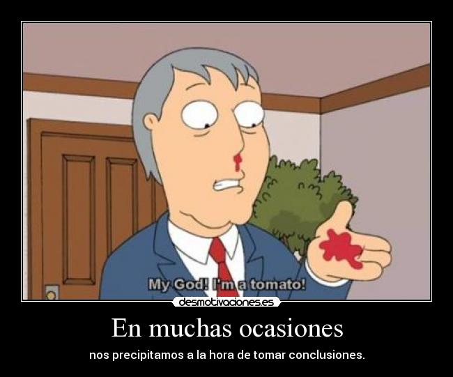 En muchas ocasiones - 