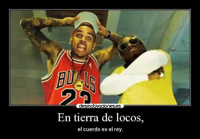 En tierra de locos, - el cuerdo es el rey.