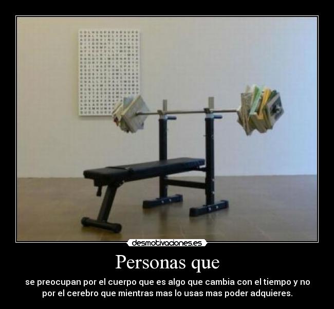Personas que -
