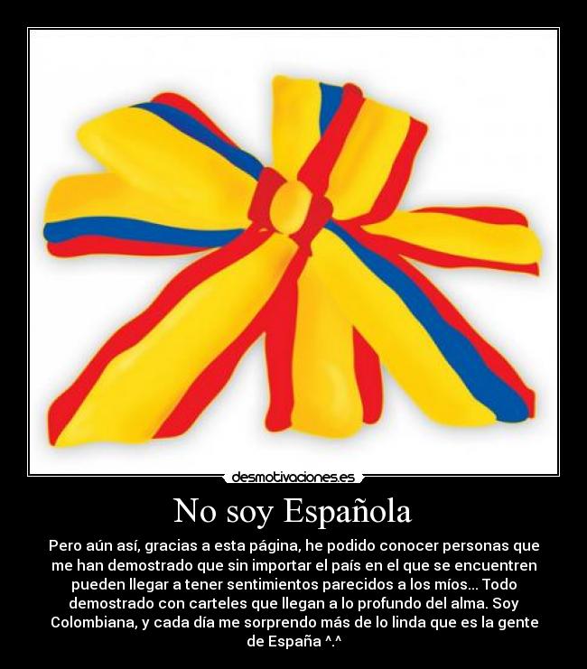 No soy Española - 