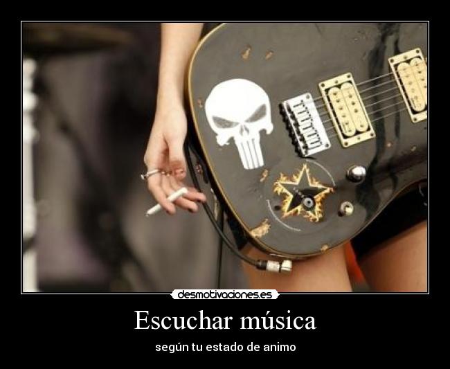 Escuchar música - según tu estado de animo