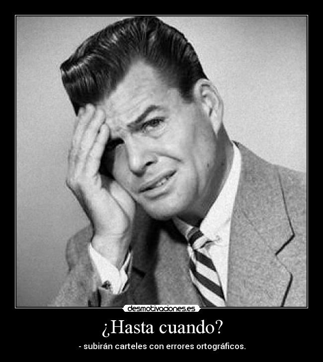 ¿Hasta cuando? - 