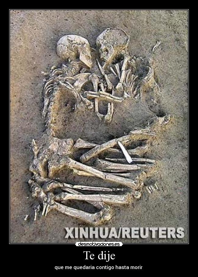 Te dije - que me quedaria contigo hasta morir ♥