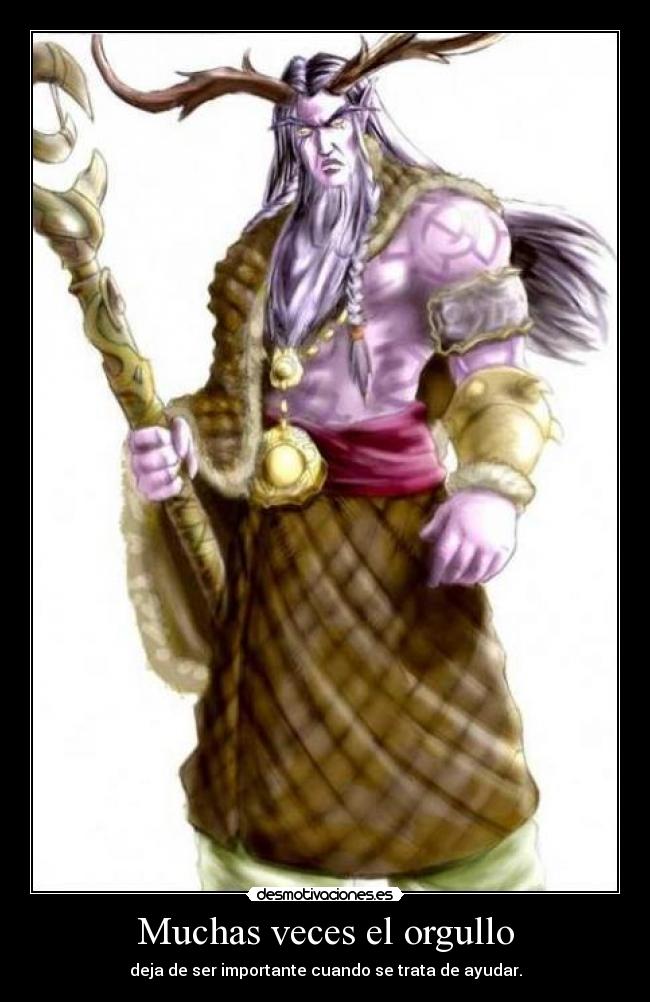Muchas veces el orgullo - deja de ser importante cuando se trata de ayudar.