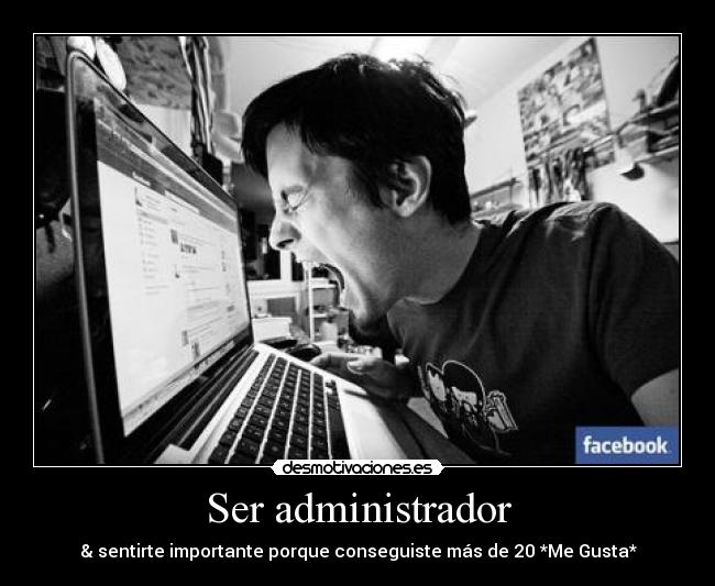 Ser administrador -