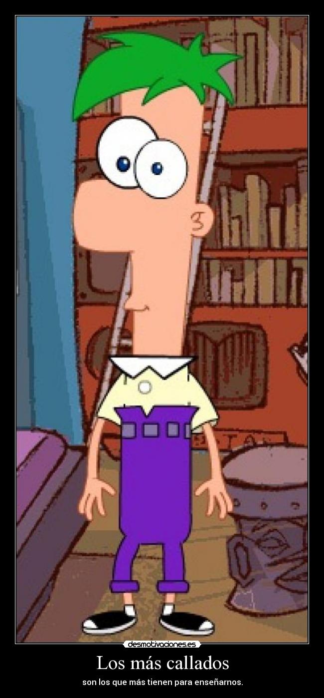 carteles ferb desmotivaciones