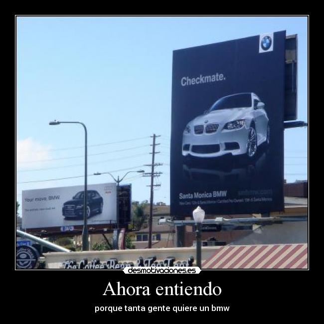 carteles todos quieren bmw 10iocho desmotivaciones