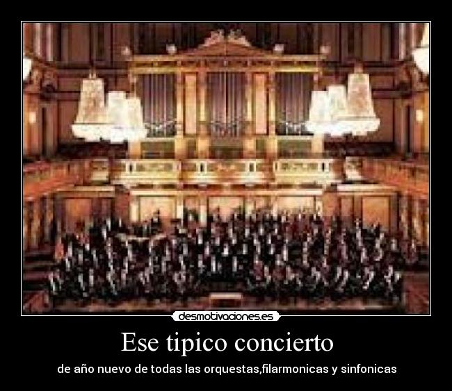 Ese tipico concierto -