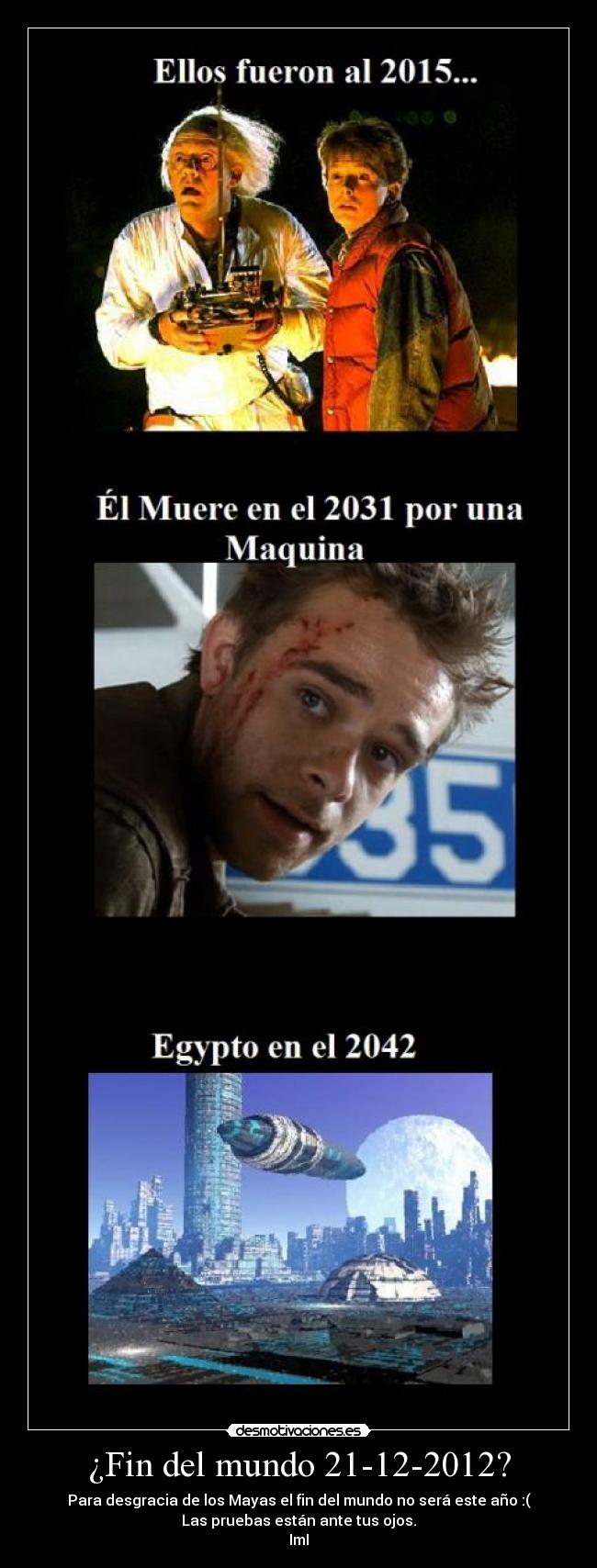 ¿Fin del mundo 21-12-2012? - 
