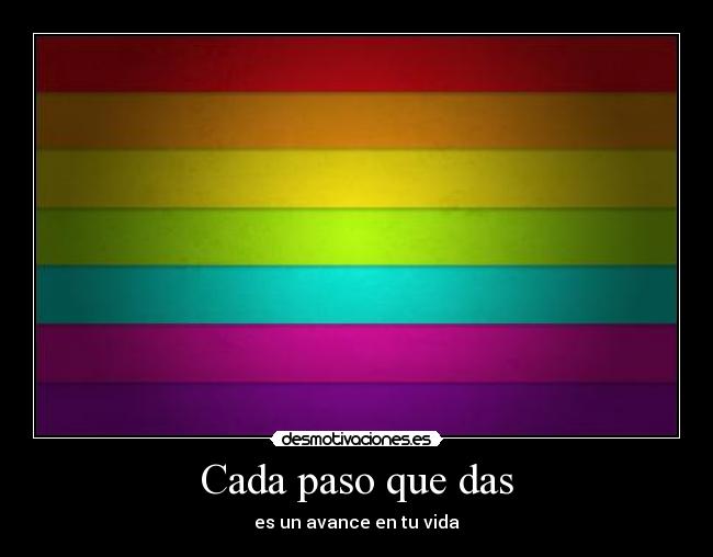 carteles paso avance desmotivaciones