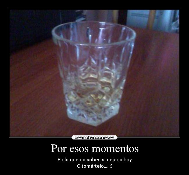Por esos momentos - 
