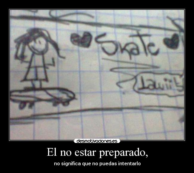 carteles skate desmotivaciones