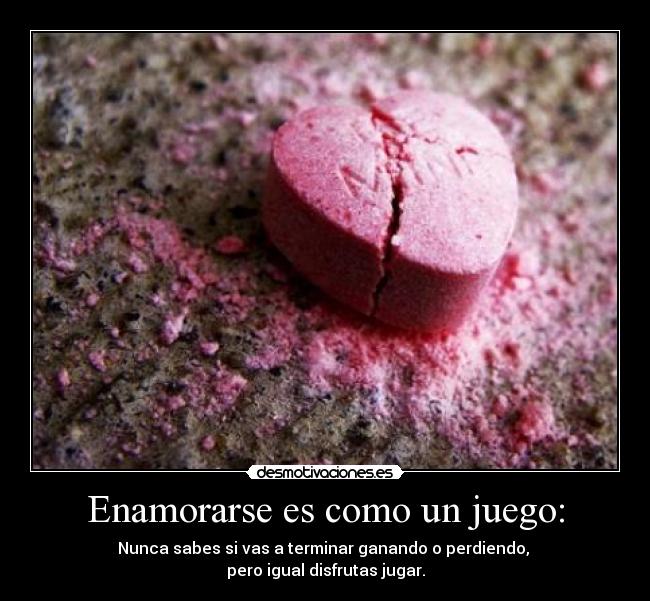 carteles enamorarse como juego desmotivaciones